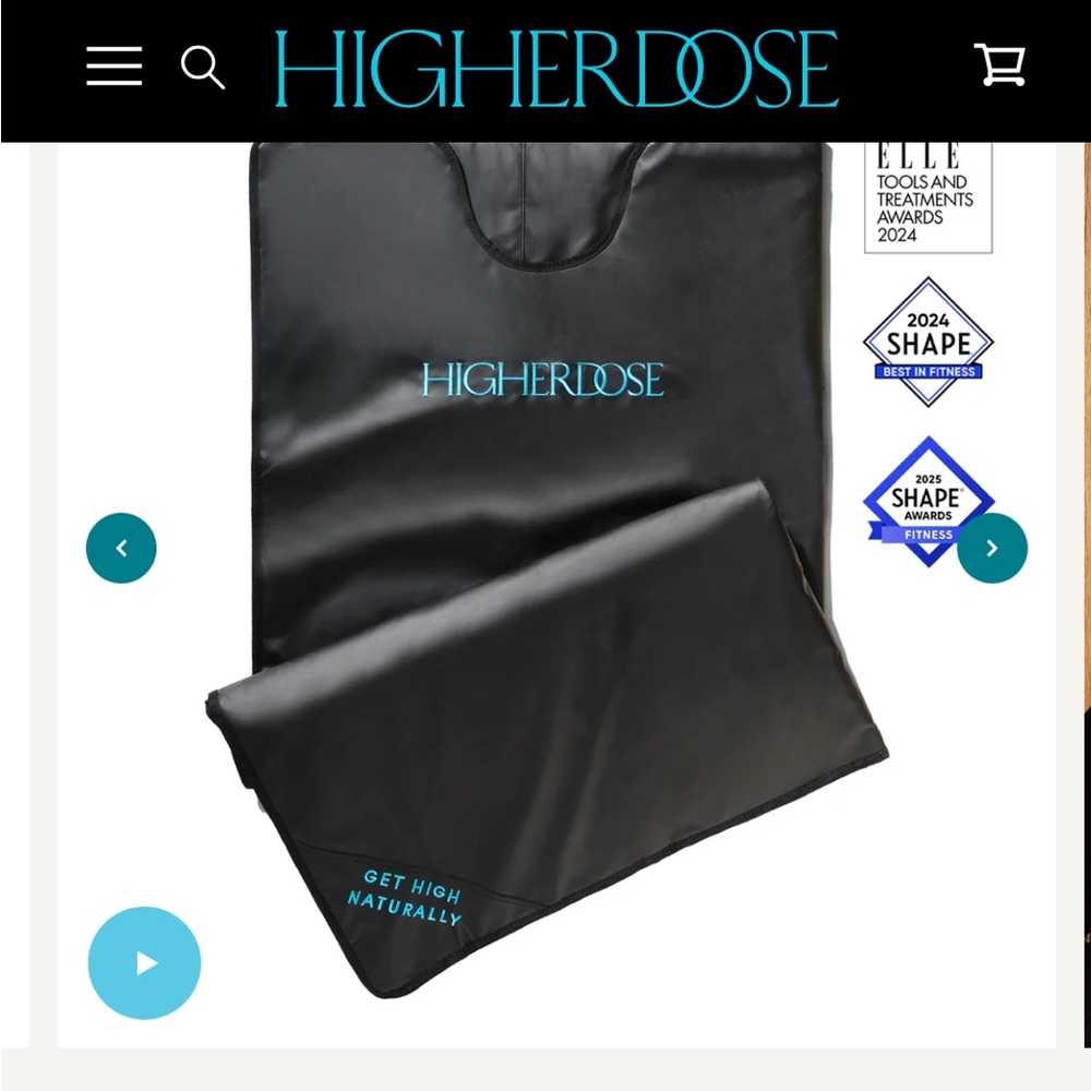 Higherdose Infrared sauna blanket